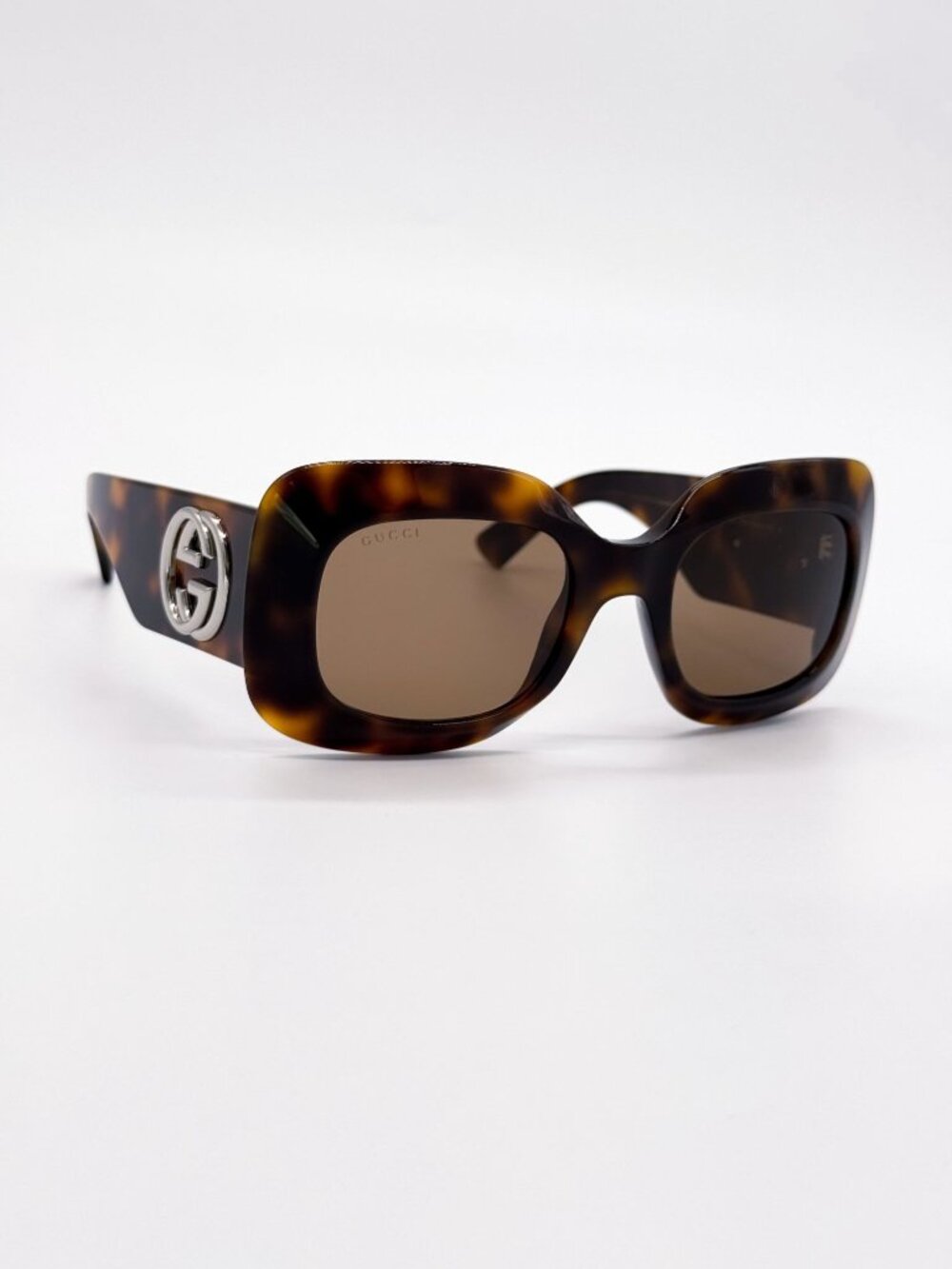 NEW GUCCI SUNGLASSES GG1695S 002 HAVANA SQUARE WOMEN GUCCI EYEWEAR - Picture 6 of 11